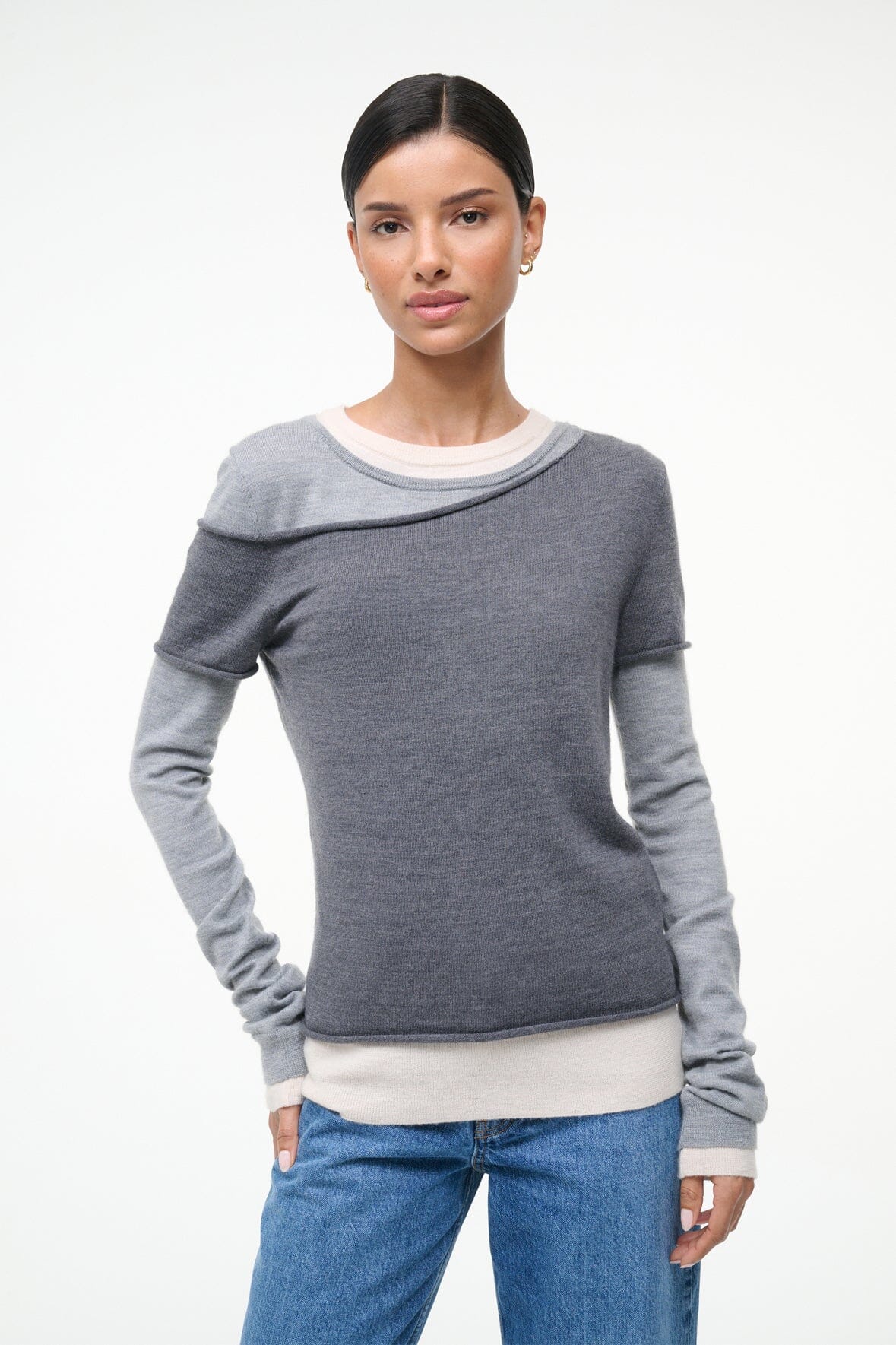 SERA TOP | HEATHER GREY MULTI