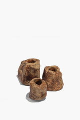 CANDLESTICK SET | ORGANIC ROCK