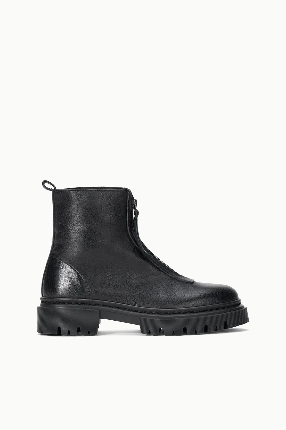 MILES ZIP ANKLE BOOT | BLACK