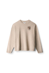 CUSTOM STAUD x C.BONZ SERRANO CASHMERE SWEATER | STONE